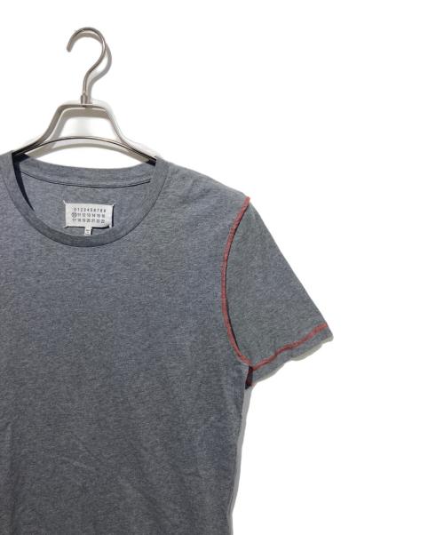 Maison Margiela（メゾンマルジェラ）Maison Margiela (メゾンマルジェラ) Overlock T-shirt グレー サイズ:Sの古着・服飾アイテム