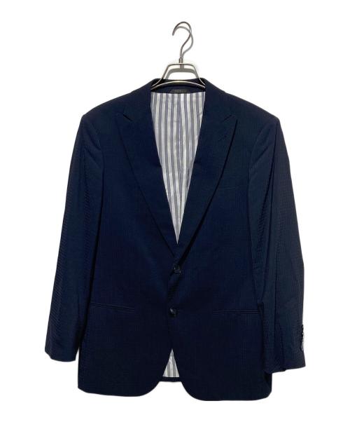 GIORGIO ARMANI（ジョルジオアルマーニ）GIORGIO ARMANI (ジョルジオアルマーニ) セットアップスーツ ネイビー サイズ:48の古着・服飾アイテム