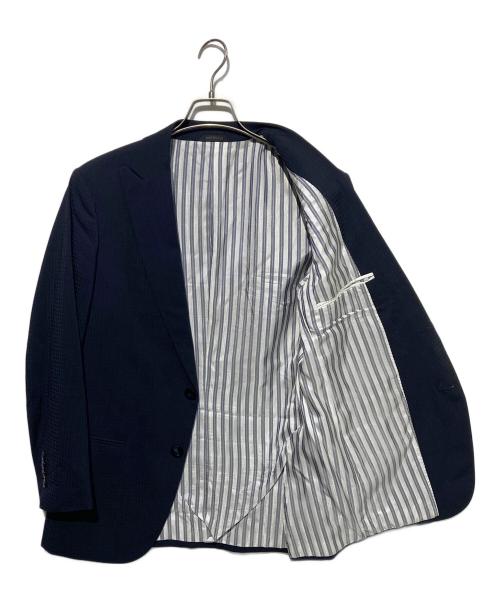 GIORGIO ARMANI（ジョルジオアルマーニ）GIORGIO ARMANI (ジョルジオアルマーニ) セットアップスーツ ネイビー サイズ:48の古着・服飾アイテム