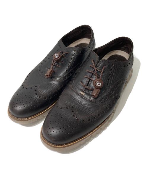 COLE HAAN（コールハーン）COLE HAAN (コールハーン) ZEROGRAND WING OX ブラウン サイズ:9Mの古着・服飾アイテム