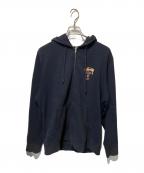 stussyステューシー）の古着「ジップパーカー」｜ネイビー