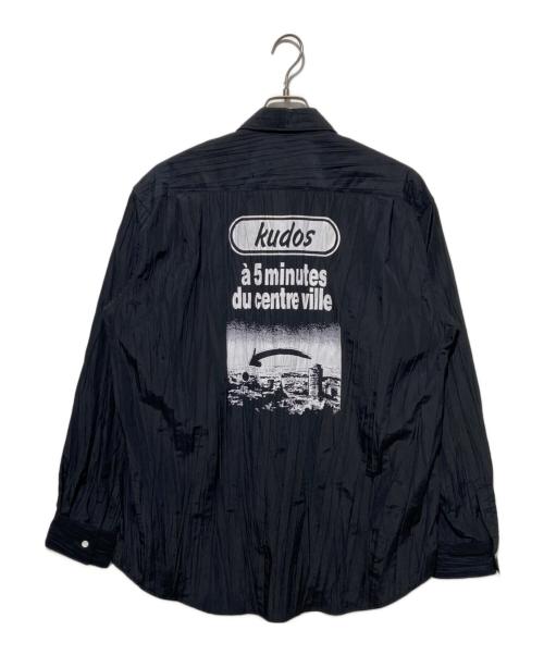 kudos（クードス）kudos (クードス) 5 MINUTE SHIRT ブラック サイズ:2 未使用品の古着・服飾アイテム