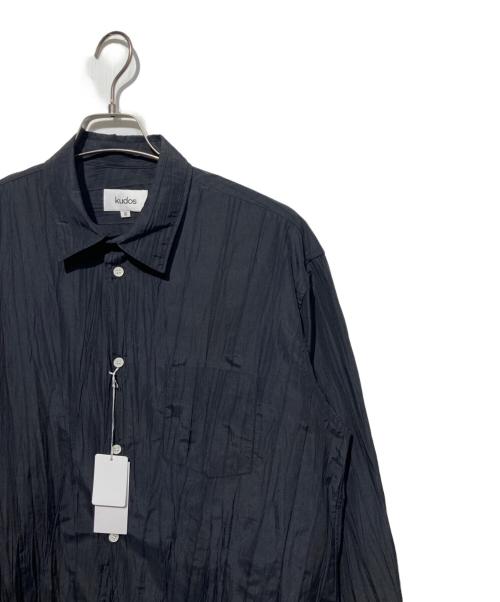 kudos（クードス）kudos (クードス) 5 MINUTE SHIRT ブラック サイズ:2 未使用品の古着・服飾アイテム