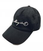 Maison Margielaメゾンマルジェラ）の古着「MM6 MAISON MARGIELA Cotton cap」｜ブラック