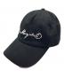 Maison Margiela（メゾンマルジェラ）の古着「MM6 MAISON MARGIELA Cotton cap」｜ブラック