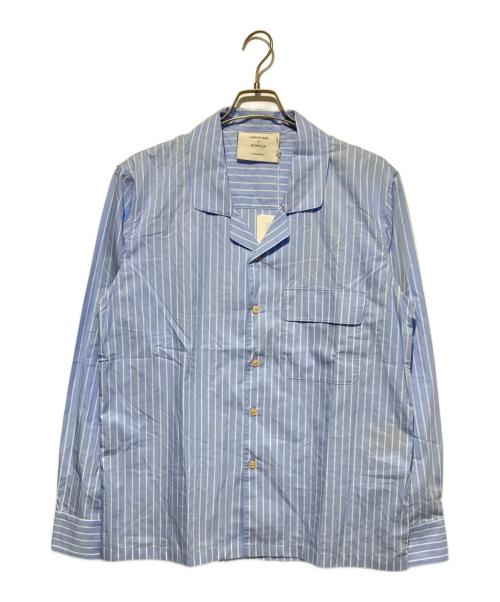 monocle（モノクル）MONOCLE (モノクル) A KIND OF GUISE (アカインドオブガイズ) BOSA SHIRT ブルー サイズ:Mの古着・服飾アイテム