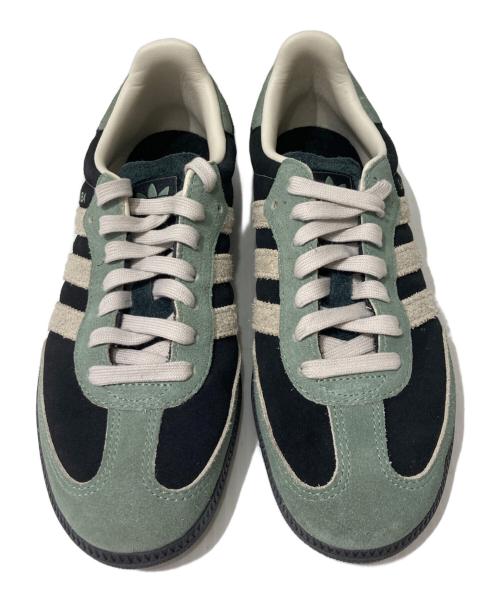 adidas（アディダス）adidas (アディダス) ローカットスニーカー ブラック×カーキ サイズ:25の古着・服飾アイテム