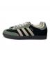 adidas (アディダス) ローカットスニーカー ブラック×カーキ サイズ:25：8000円