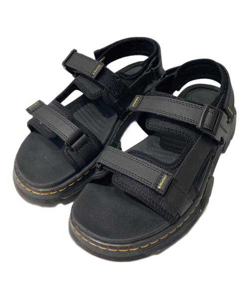 Dr.Martens（ドクターマーチン）Dr.Martens (ドクターマーチン) FORSTER マルチストラップ サンダル ブラック サイズ:39の古着・服飾アイテム