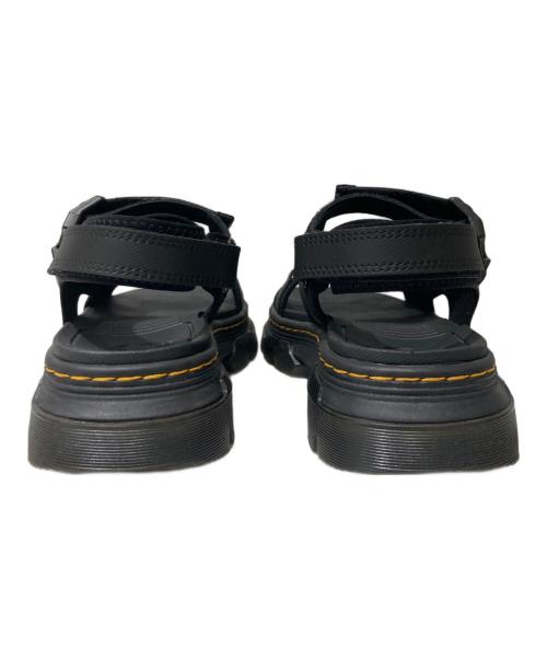 Dr.Martens（ドクターマーチン）Dr.Martens (ドクターマーチン) FORSTER マルチストラップ サンダル ブラック サイズ:39の古着・服飾アイテム