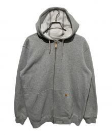 CarHartt（カーハート）の古着「ジップパーカー」｜グレー