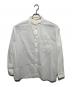 MM6 Maison Margiela（エムエムシックスメゾンマルジェラ）の古着「Reversed Poplin Shirt」｜ホワイト