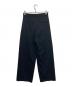 TODAYFUL (トゥデイフル) Doubletuck Twill Trousers ブラック サイズ:38：12000円