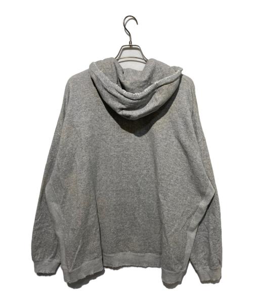 DAIRIKU（ダイリク）DAIRIKU (ダイリク) ''Ponyboy'' Cut off Hoodie グレー サイズ:Lの古着・服飾アイテム