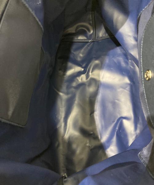 LONGCHAMP（ロンシャン）LONGCHAMP (ロンシャン) ルプリアージュ ネオ 2WAYトートバッグ ネイビーの古着・服飾アイテム