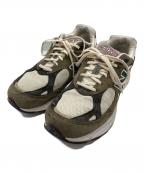 NEW BALANCEニューバランス）の古着「ローカットスニーカー」｜カーキ