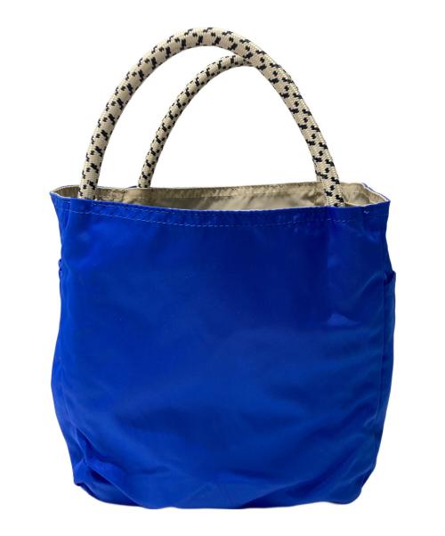 NOMADIS（ノマディス）NOMADIS (ノマディス) Demi-Luxe BEAMS (デミルクス ビームス) 別注 SAC2 Peti リバーシブルトート ブルーの古着・服飾アイテム