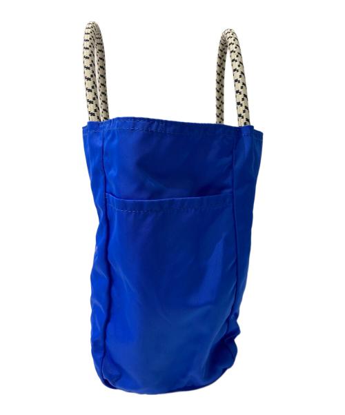 NOMADIS（ノマディス）NOMADIS (ノマディス) Demi-Luxe BEAMS (デミルクス ビームス) 別注 SAC2 Peti リバーシブルトート ブルーの古着・服飾アイテム