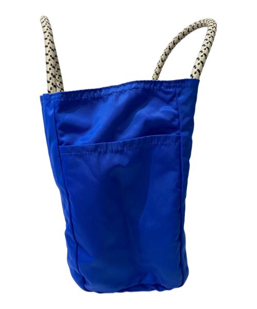 NOMADIS（ノマディス）NOMADIS (ノマディス) Demi-Luxe BEAMS (デミルクス ビームス) 別注 SAC2 Peti リバーシブルトート ブルーの古着・服飾アイテム