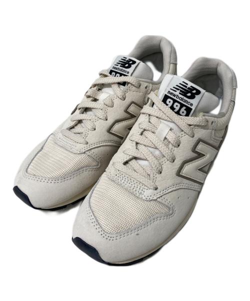 NEW BALANCE（ニューバランス）NEW BALANCE (ニューバランス) ローカットスニーカー ホワイト サイズ:23.5の古着・服飾アイテム