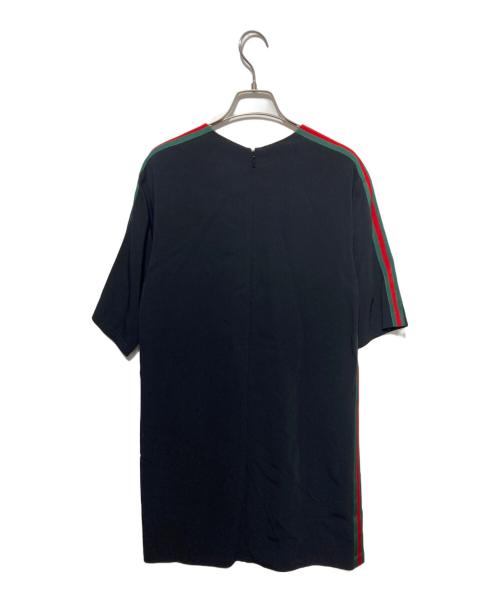 GUCCI（グッチ）GUCCI (グッチ) シェリーラインワンピース ブラック サイズ:40の古着・服飾アイテム