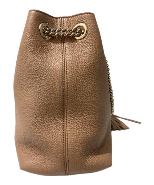 GUCCI（グッチ）GUCCI (グッチ) ソーホー インターロッキングG  トートバッグ ベージュの古着・服飾アイテム
