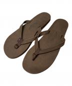 RAINBOW SANDALSレインボーサンダル）の古着「サンダル」｜ブラウン