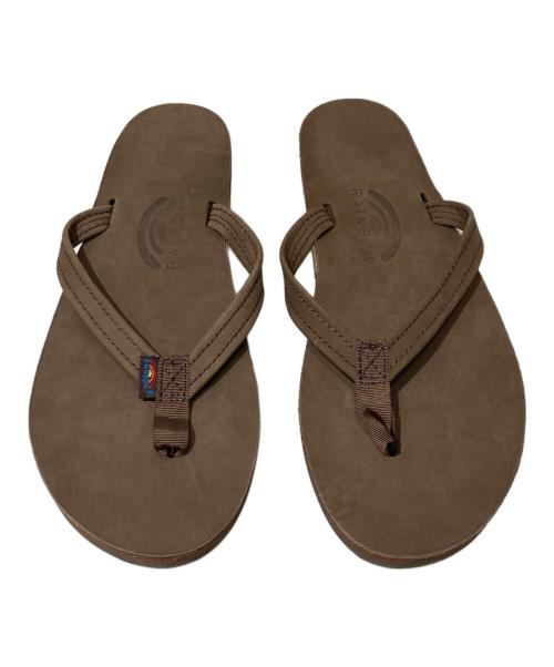 RAINBOW SANDALS（レインボーサンダル）RAINBOW SANDALS (レインボーサンダル) サンダル ブラウン サイズ:無しの古着・服飾アイテム