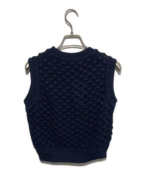 theory luxe（セオリーリュクス）theory luxe (セオリーリュクス) ノースリーブニット ネイビー サイズ:S32 未使用品の古着・服飾アイテム