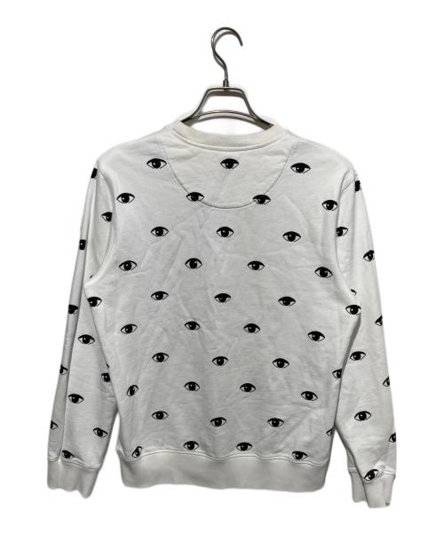 KENZO（ケンゾー）KENZO (ケンゾー) クルーネックスウェット ホワイト サイズ:Lの古着・服飾アイテム
