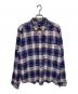 Patagonia（パタゴニア）の古着「ネルシャツ」｜ベージュ×パープル