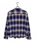 Patagonia (パタゴニア) ネルシャツ ベージュ×パープル サイズ:Ｌ：8000円