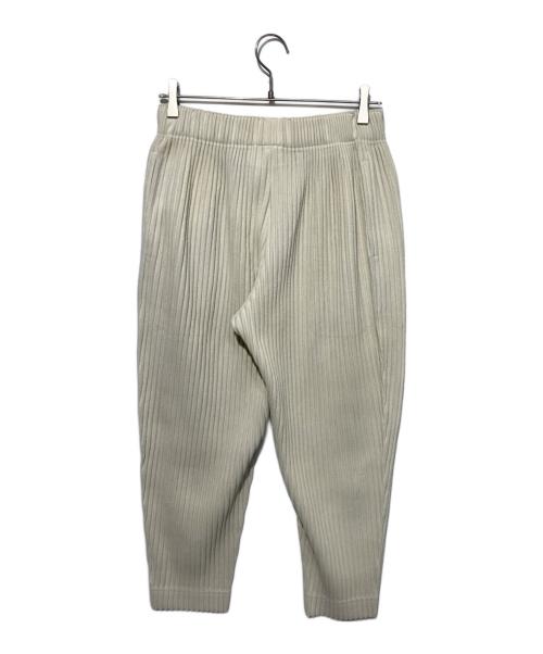 HOMME PLISSE ISSEY MIYAKE（オム プリッセ イッセイ ミヤケ）HOMME PLISSE ISSEY MIYAKE (オム プリッセ イッセイ ミヤケ) プリーツパンツ ベージュ サイズ:1の古着・服飾アイテム