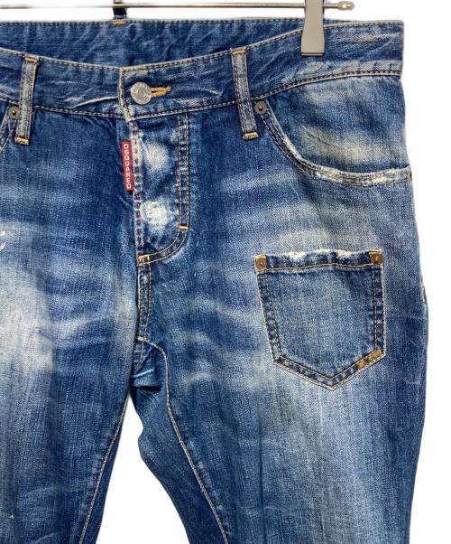 DSQUARED2（ディースクエアード）DSQUARED2 (ディースクエアード) SLIM JEANS インディゴ サイズ:46の古着・服飾アイテム