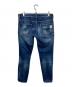 DSQUARED2 (ディースクエアード) SLIM JEANS インディゴ サイズ:46：8000円