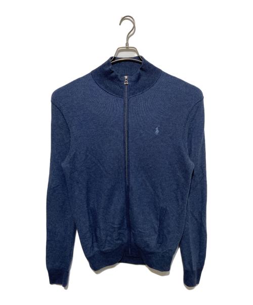 POLO RALPH LAUREN（ポロ・ラルフローレン）POLO RALPH LAUREN (ポロ・ラルフローレン) ドライバーズニット ネイビー サイズ:Mの古着・服飾アイテム