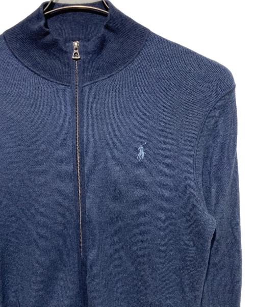POLO RALPH LAUREN（ポロ・ラルフローレン）POLO RALPH LAUREN (ポロ・ラルフローレン) ドライバーズニット ネイビー サイズ:Mの古着・服飾アイテム