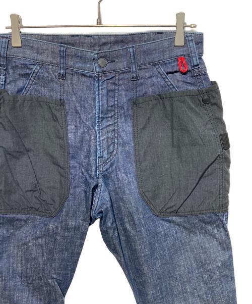 NANGA（ナンガ）NANGA (ナンガ) H.A.K.U MOUNTAIN SUPPLY (ハク マウンテン サプライ) ロークロッチスキニー インディゴ サイズ:W78の古着・服飾アイテム