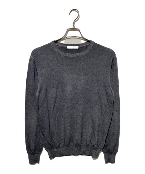 Cruciani（クルチアーニ）CRUCIANI (クルチアーニ) クルーネックニット グレー サイズ:48の古着・服飾アイテム