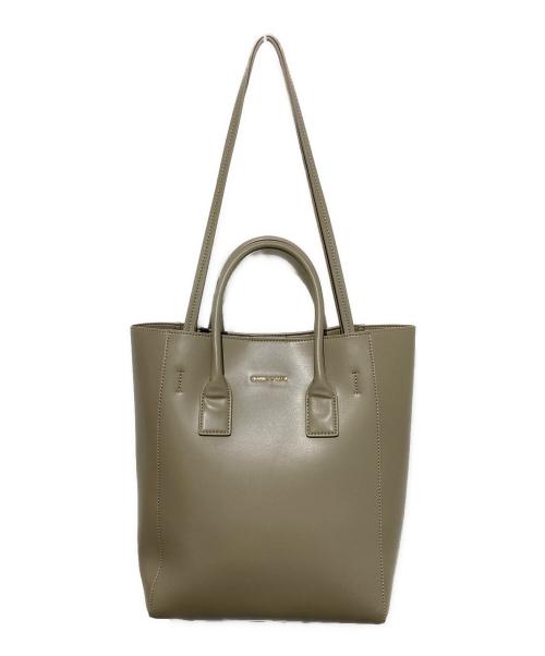 CHARLES & KEITH（チャールズアンドキース）CHARLES & KEITH (チャールズアンドキース) 2WAYバッグ グレーの古着・服飾アイテム