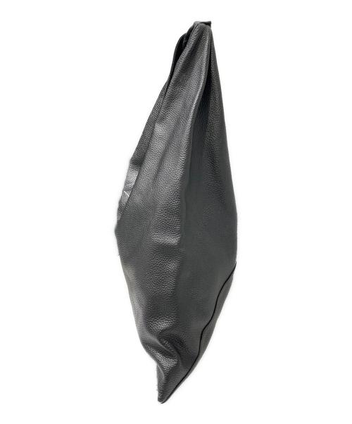 MM6 Maison Margiela（エムエムシックスメゾンマルジェラ）MM6 Maison Margiela (エムエムシックスメゾンマルジェラ) レザージャパニーズトートバッグ ブラックの古着・服飾アイテム