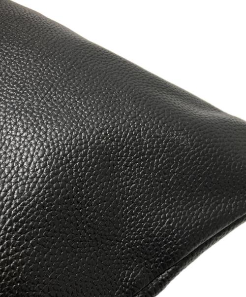 MM6 Maison Margiela（エムエムシックスメゾンマルジェラ）MM6 Maison Margiela (エムエムシックスメゾンマルジェラ) レザージャパニーズトートバッグ ブラックの古着・服飾アイテム