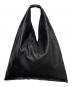 MM6 Maison Margiela（エムエムシックスメゾンマルジェラ）の古着「レザージャパニーズトートバッグ」｜ブラック
