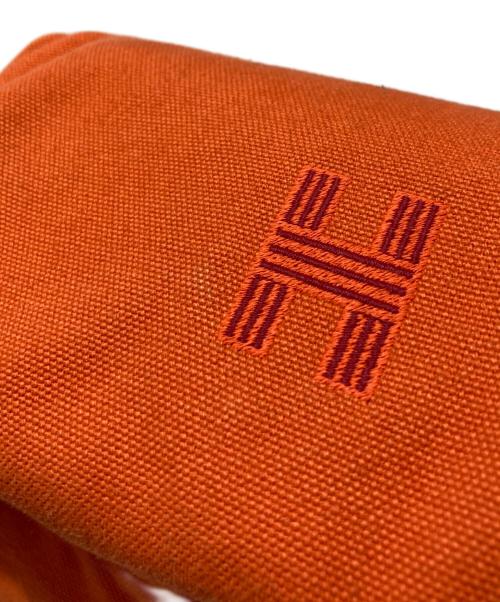 HERMES（エルメス）HERMES (エルメス) ブリッド・ア・ブラックPM オレンジの古着・服飾アイテム