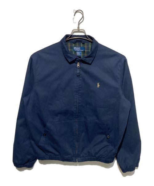 POLO RALPH LAUREN（ポロ・ラルフローレン）POLO RALPH LAUREN (ポロ・ラルフローレン) スイングトップ ネイビー サイズ:Lの古着・服飾アイテム