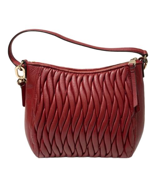 COACH（コーチ）COACH (コーチ) 2WAYバッグ レッドの古着・服飾アイテム