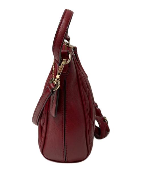 COACH（コーチ）COACH (コーチ) 2WAYバッグ レッドの古着・服飾アイテム