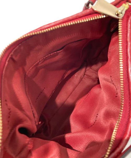 COACH（コーチ）COACH (コーチ) 2WAYバッグ レッドの古着・服飾アイテム