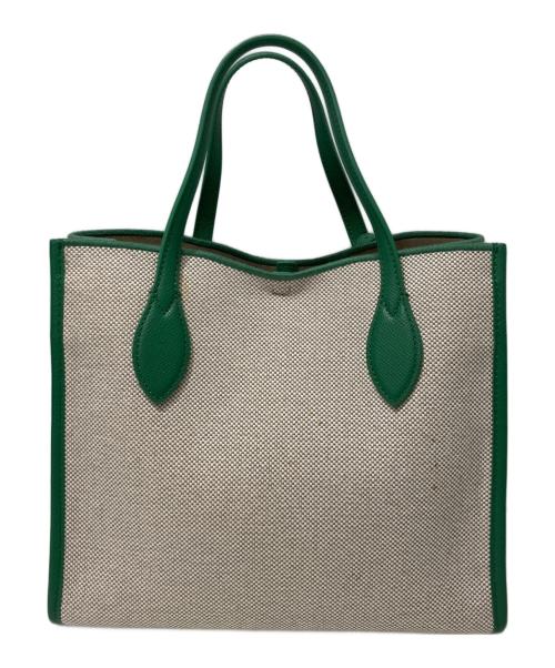 FURLA（フルラ）FURLA (フルラ) ERAキャンバストートバッグ ベージュの古着・服飾アイテム