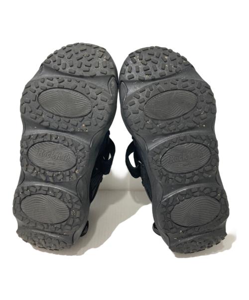 rockfish（ロックフィッシュウェザーウェア）Rockfish (ロックフィッシュウェザーウェア) BRYN VELCRO SENAKERS V2 ブラック サイズ:UK5.5の古着・服飾アイテム